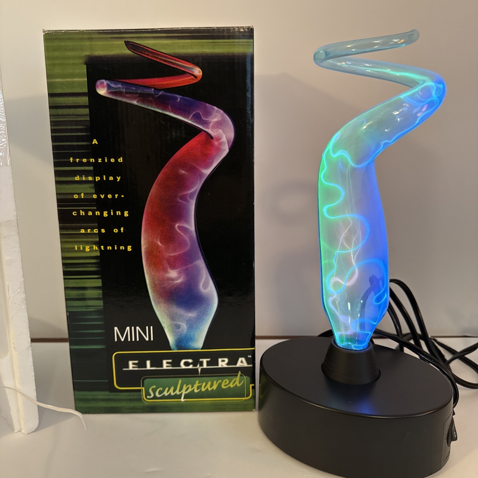 LumiSource Sculptured Electra Mini Lamp-Sculptured-NOS-HTF-RARE-New condition