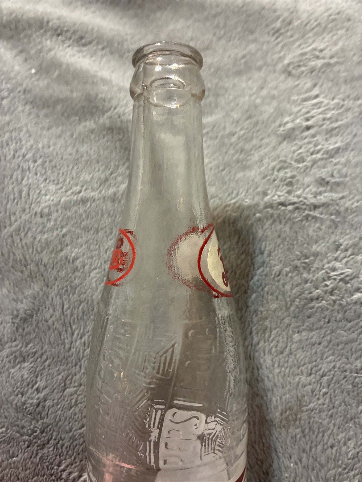 Vintage Pepsi:Cola Double Dot 10oz Acl Soda Bottle South Hill, VA. LGW 1950 👀