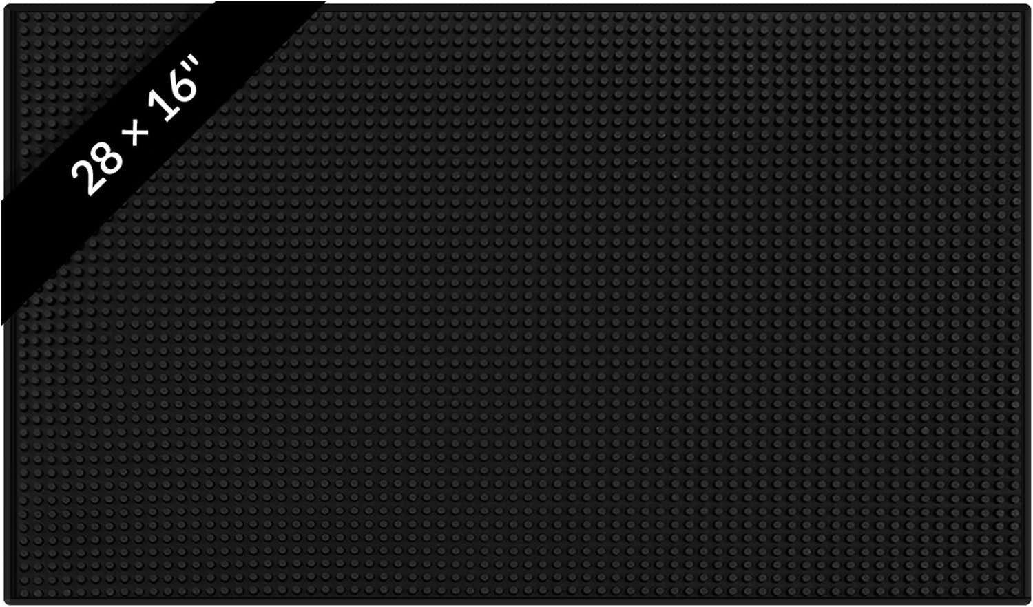 Premium Bar Mat 28in x 16in Strong Thick Durable and Stylish Service Bar Mat
