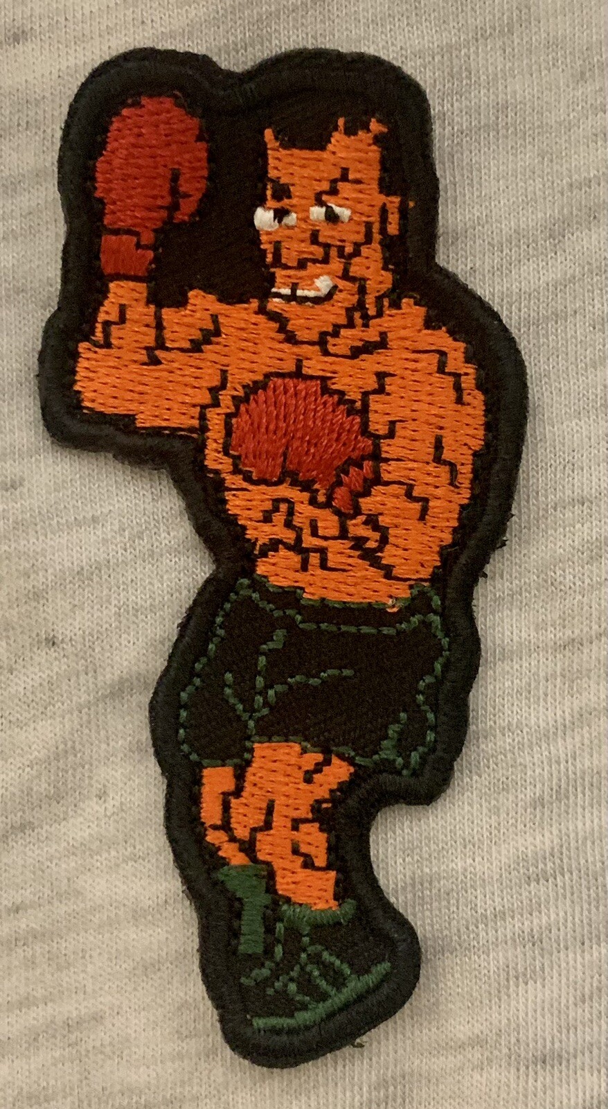MIKE TYSON NINTENDO 👊🏾 PUNCH-OUT Boxing SEW ON PATCH 80s Design HIGH QUALITY🔥
