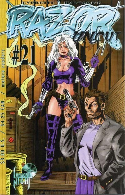 Razor, Vol. 1 #21 – 9.6 Near Mint + London Night Studios 1996