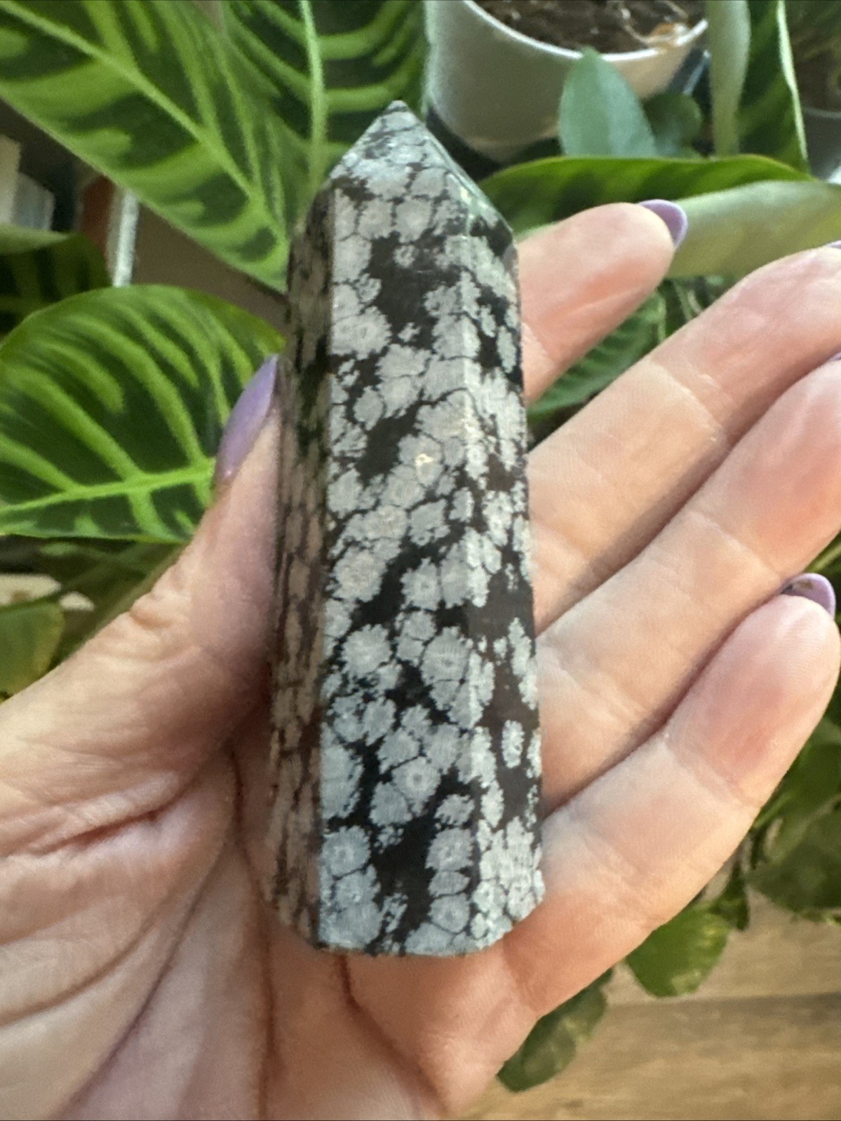 Five Piece Crystal Tower Set Mixed Materials 441 Total Grams