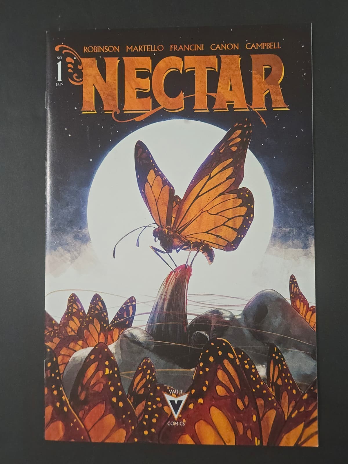 NECTAR #1 CVR A VAULT COMICS 1ST PRINT MAIN COVER CHRIS SHEHAN NM
