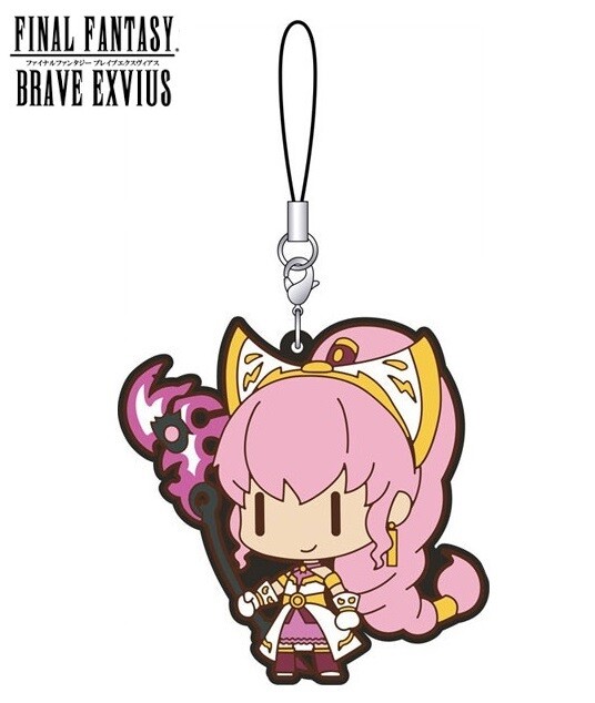 Square Enix Final Fantasy Brave Exvius Rubber Strap Collection Charm Sakura Sage