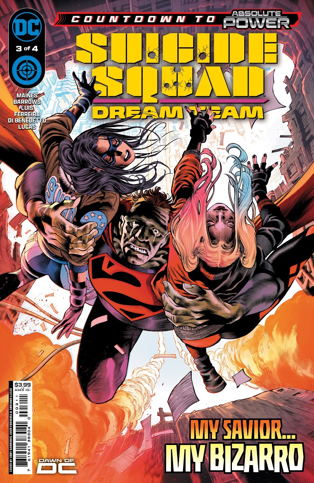 Suicide Squad Dream Team #3 (of 4) Cvr Eddy Barrows & Eber Ferreira (2024) (New)