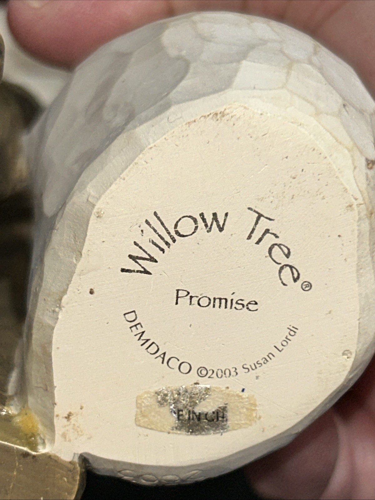 Demdaco Willow Tree Promise Figure Susan Lordi 2001 Wedding Anniversary 9”