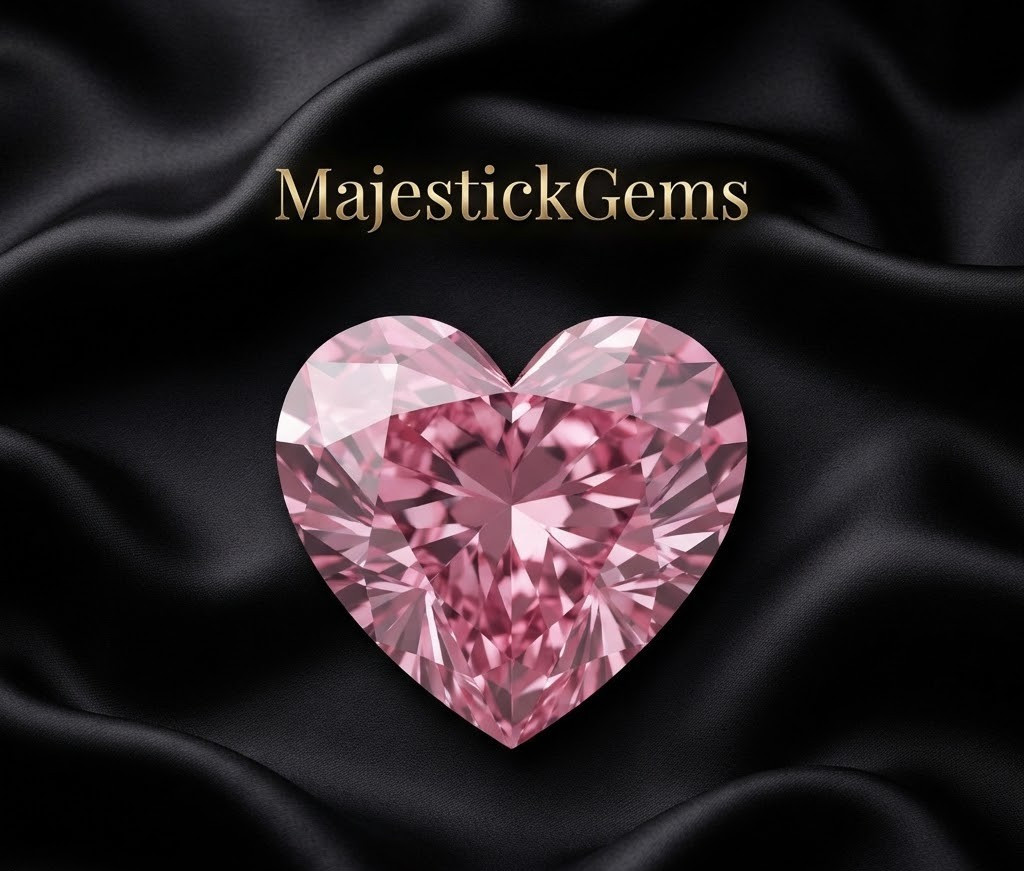 3 Ct Heart Cut Pink Lab Grown Diamond VVS1 D Certified Loose Stone