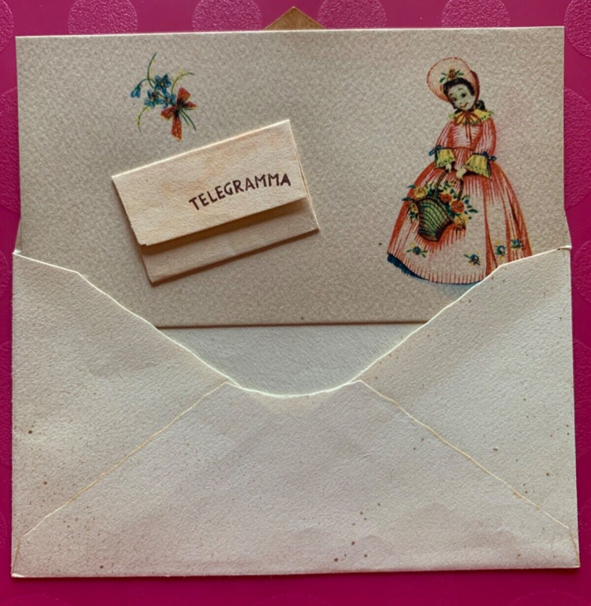 Santino Holy Card, Telegram – Ref. 11547