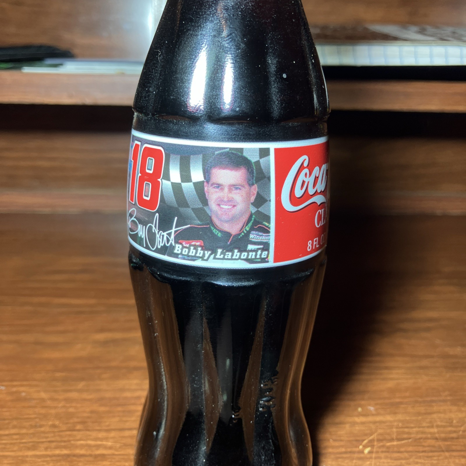 1998 NASCAR – Bobby Labonte #18 – Coca-Cola Commemorative Bottle 8oz