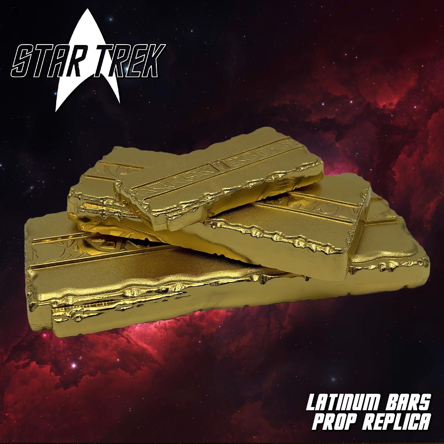PRESALE SDCC 2026 Factory Entertainment Star Trek Latinum Bars Prop Replica