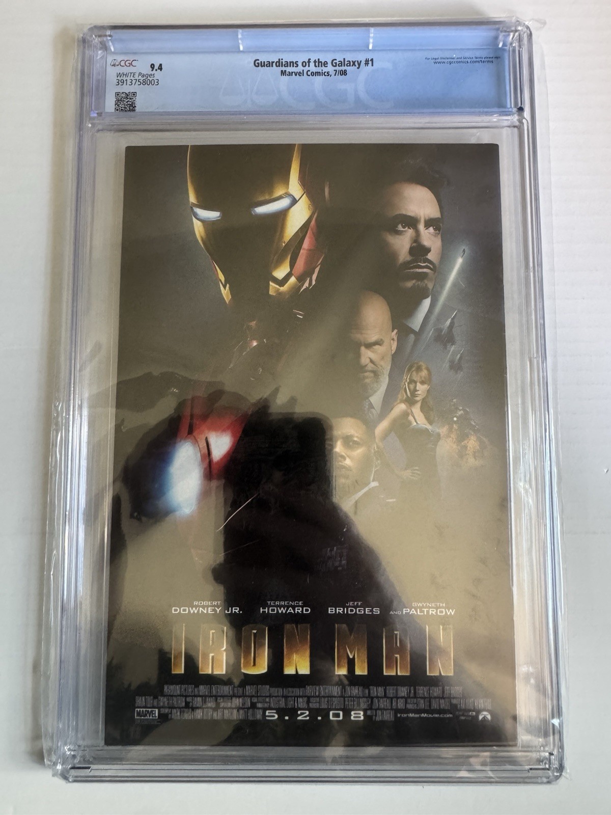 Guardians of the Galaxy #1 (2008) CGC 9.4 !st Issue New Team MCU GOTG 3 MOVIE
