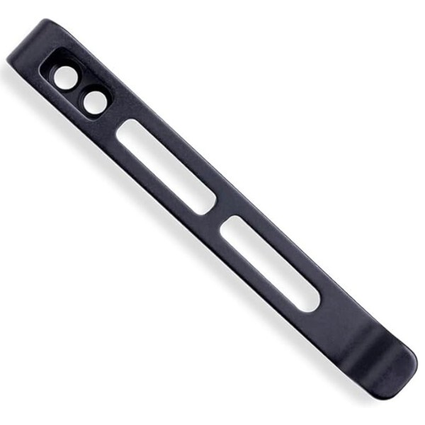 Deep Carry Pocket Clip for EDC Knife W/ Screw Hole Durable Compact Folding Black