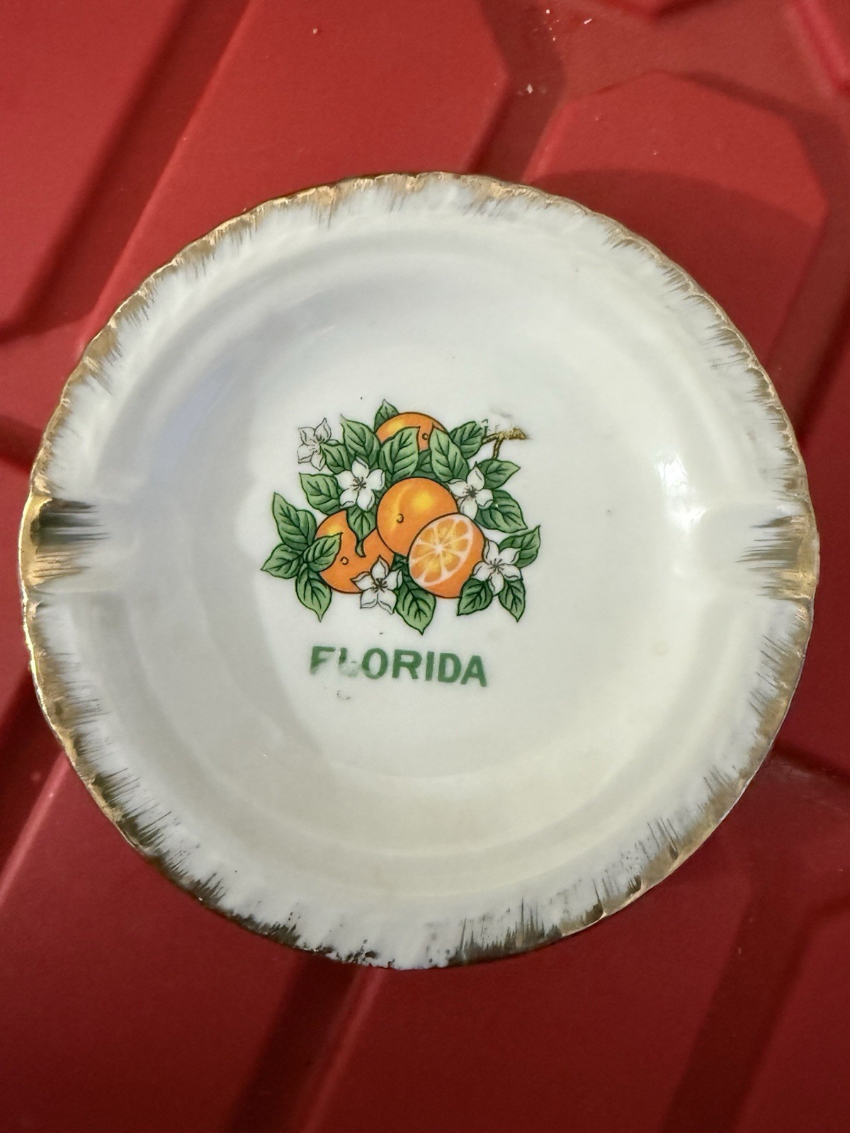 Souvenir Vintage 1960-1970s Trinket Dish