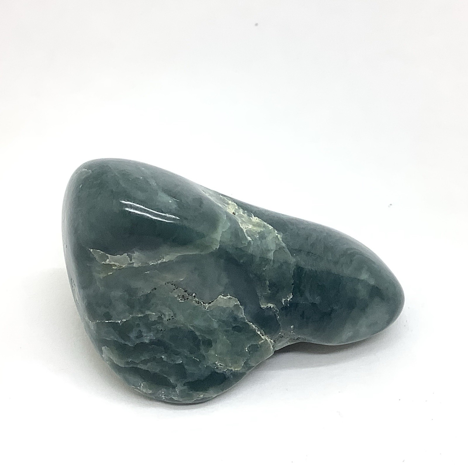Vonsen Blue Jade Pebble Nephrite Jade Stone Specimen Marin California #22