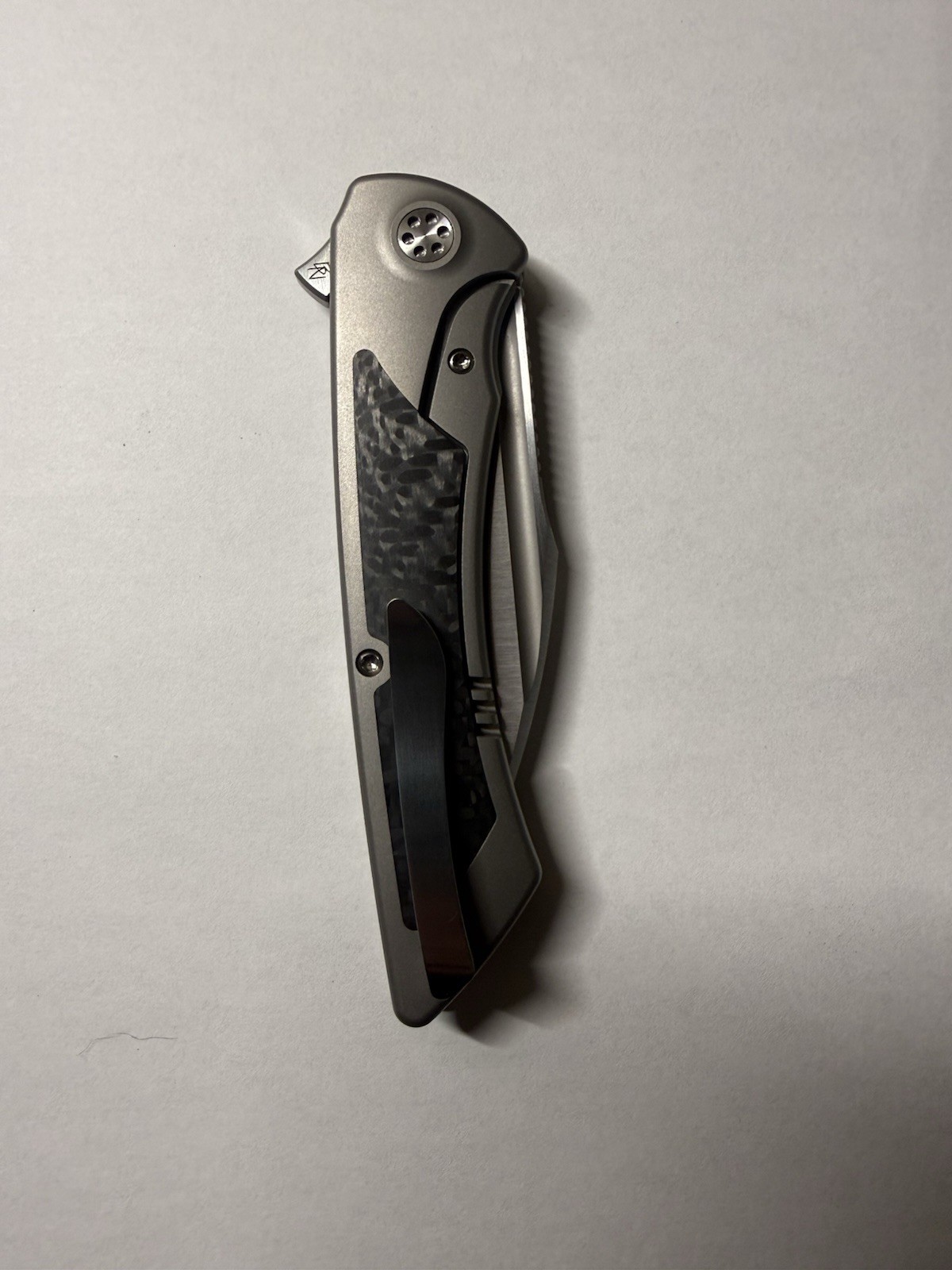 Sharp By Design Derecho M390 Carbon Fiber Inlay