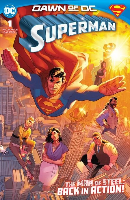 SUPERMAN #1 (JAMAL CAMPBELL VARIANT)(2023) Comic Book ~ DC ~ IN STOCK!