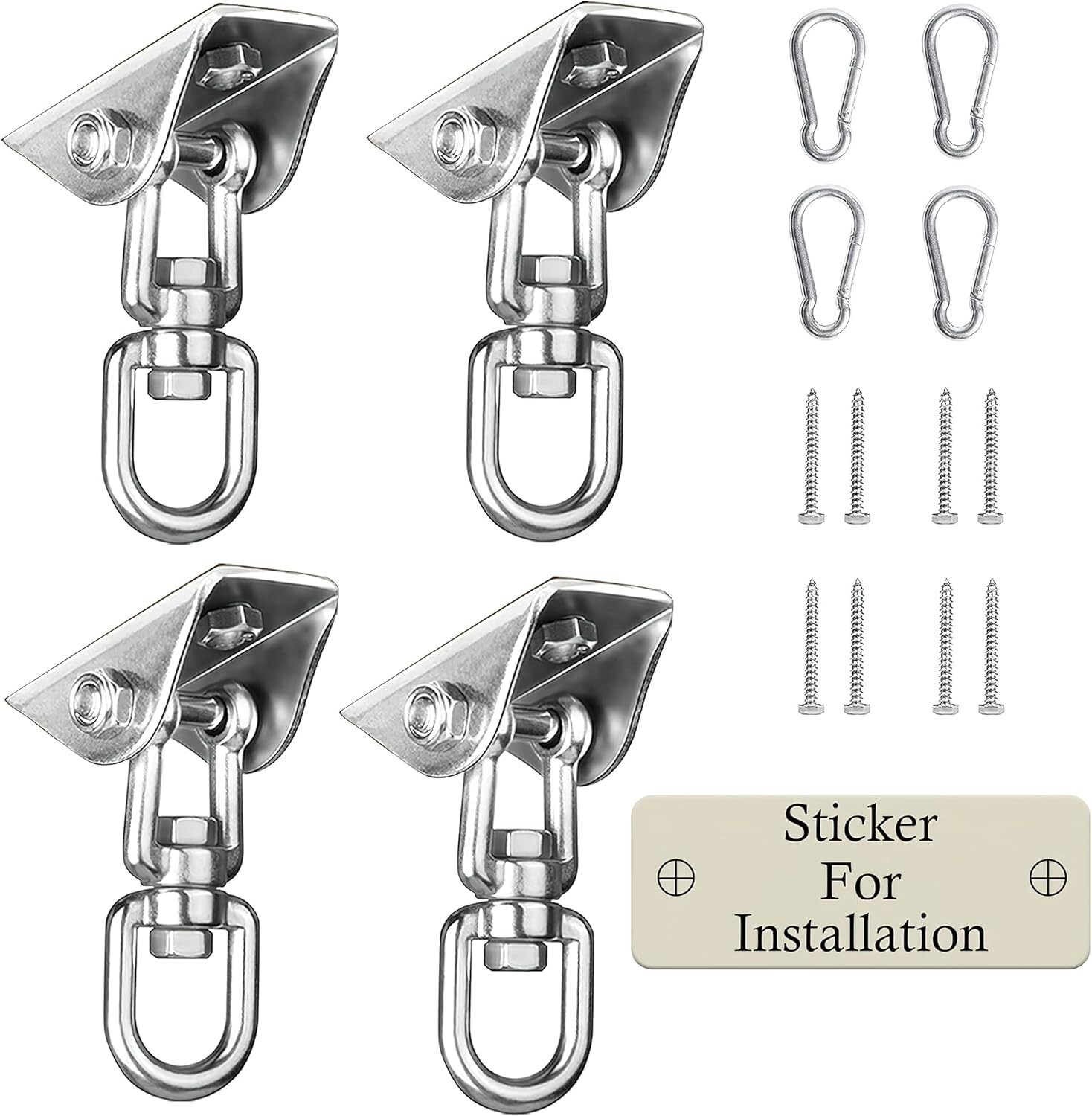 Kits Para Colgar Hamaca Columpio Silla Hardware Resistente Columpio Con Cadena.