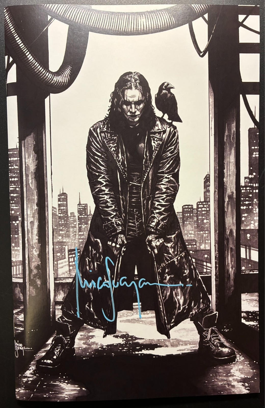 The Crow: Dead Time Mico Suayan Signed Heroes Con Exclusive Virgin Ltd 300 COA