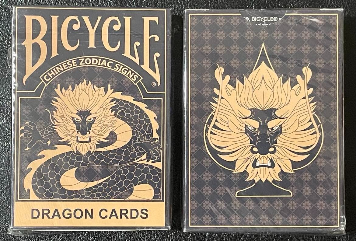Bicycle Chinese New Year of the Dragon (2024) playing cards