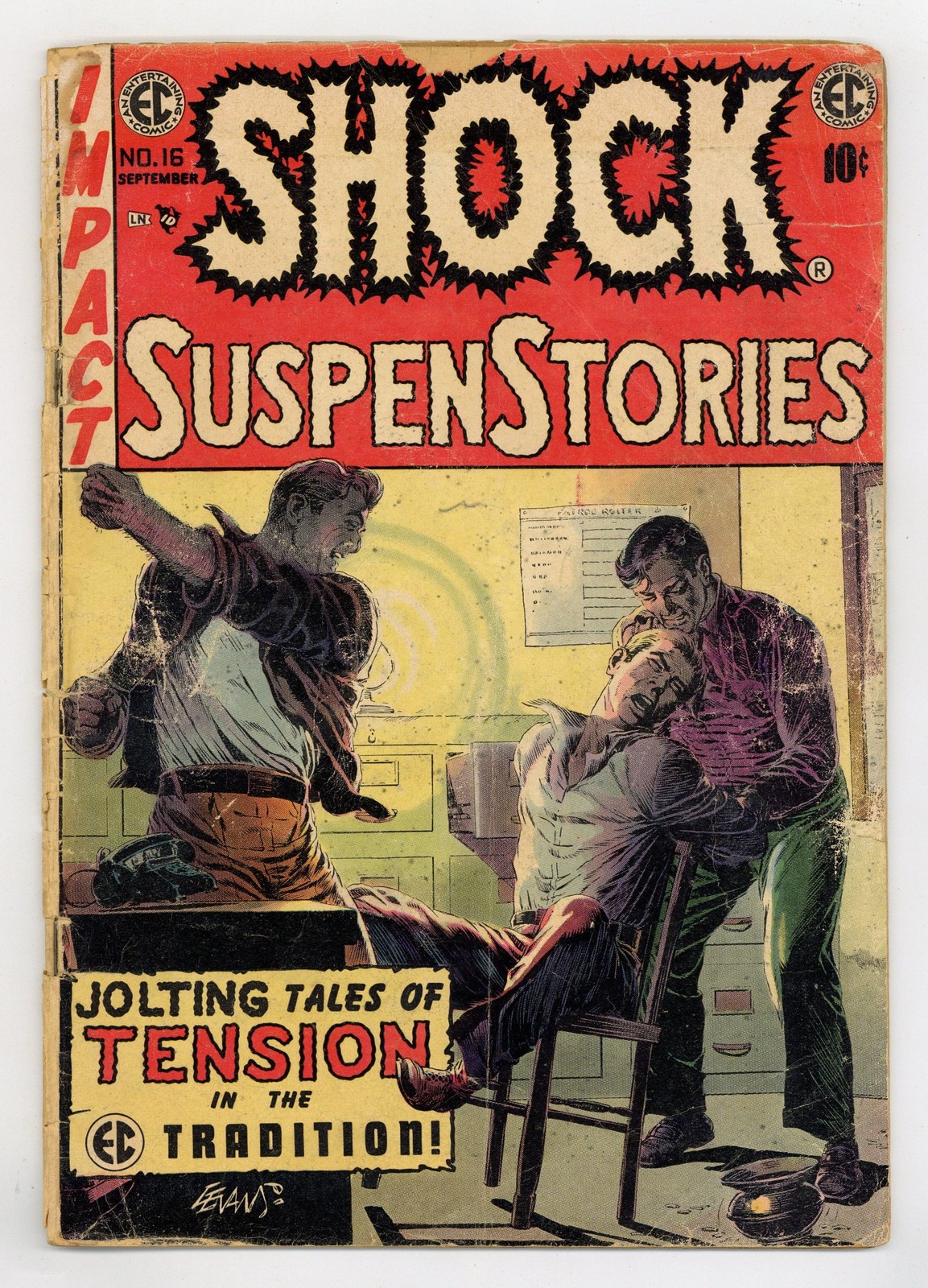 Shock Suspenstories #16 FR 1.0 1954