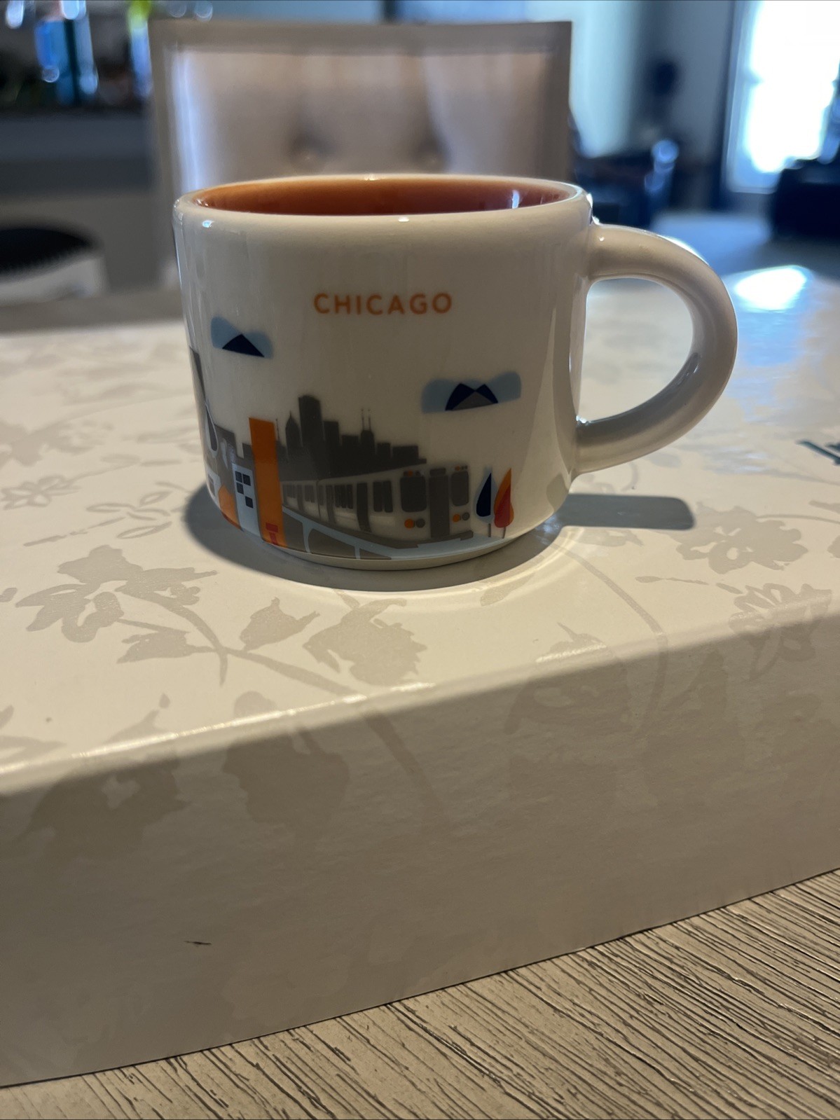 Starbucks You Are Here Collection Chicago 2017 Demitasse 2 Oz/59 ML
