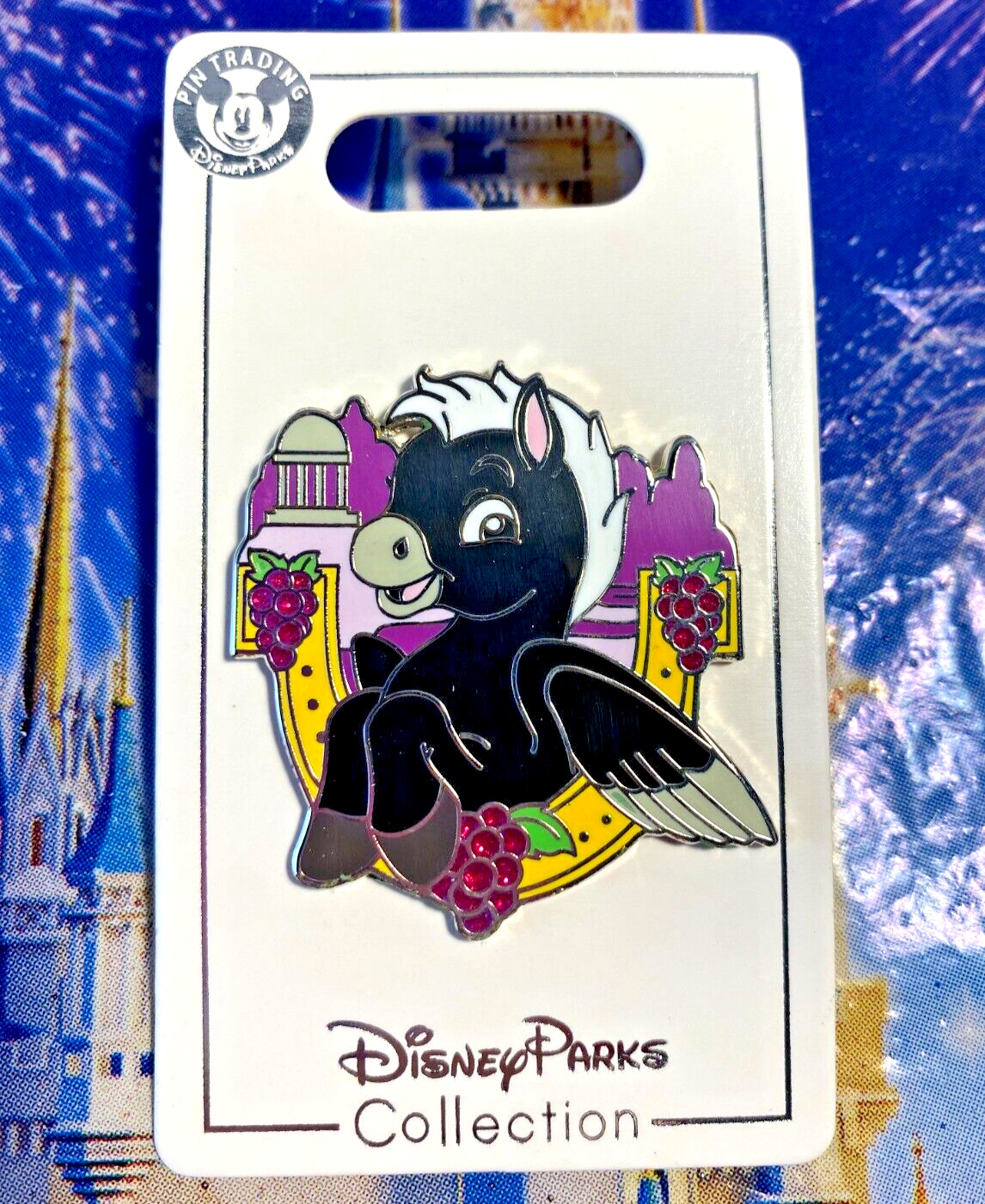 🎶 Black Baby Pegasus Pin Fantasia Storybook Steeds Limited Mystery Disney Pins