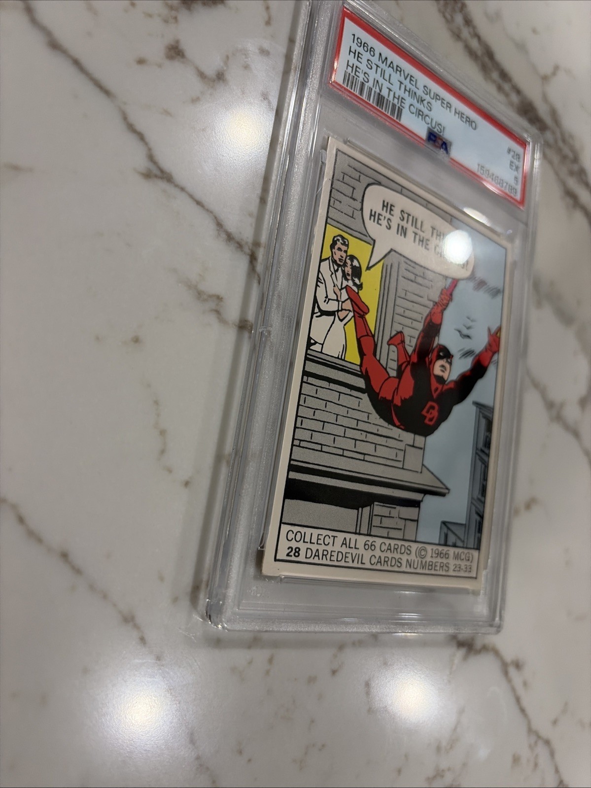 1966 Marvel Super Hero Daredevil # 28 PSA 5 Ex