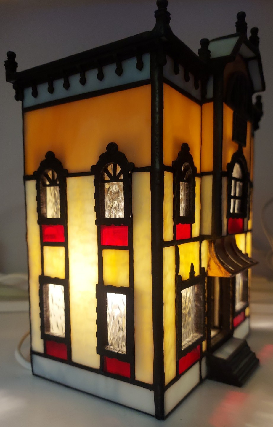 Forma Vitrum Stained Glass “Kramer Building” Real Estate Vitreville Bill Job ’95