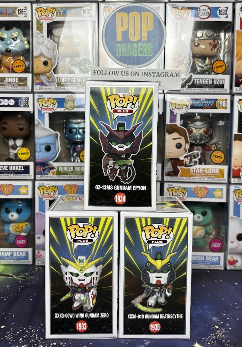 Funko POP Plus! Animation: – Gundam 3 Pop Set #1933-1934-1935