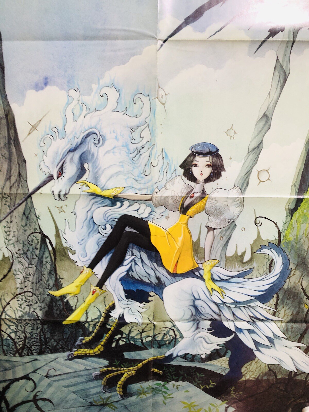 The Five Star Stories : 1995 Kadokawa Vol.7 Cover B2 size Poster (Fold:NM