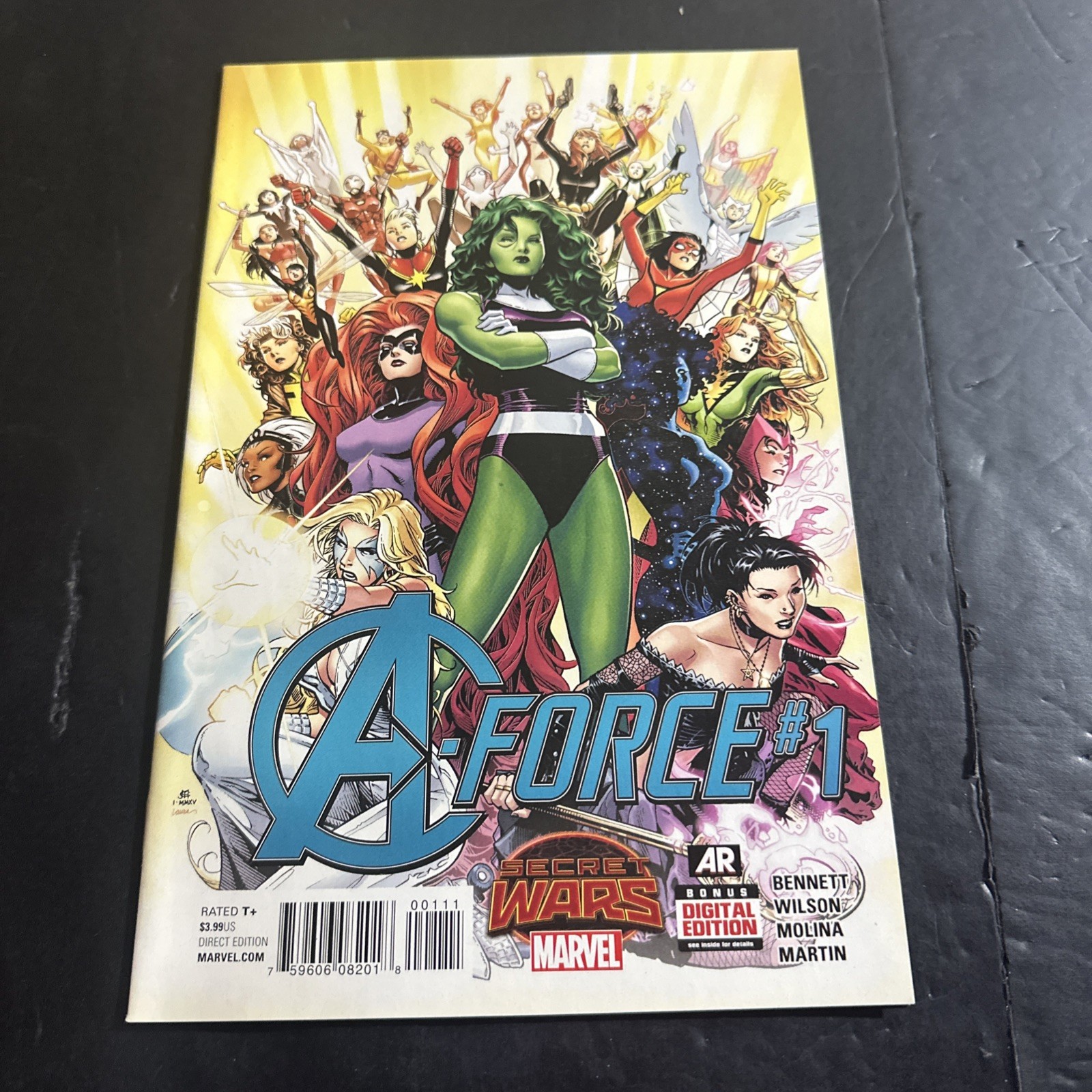 A-FORCE #1 (Marvel Comics 2015) Vf/Nm Bg14