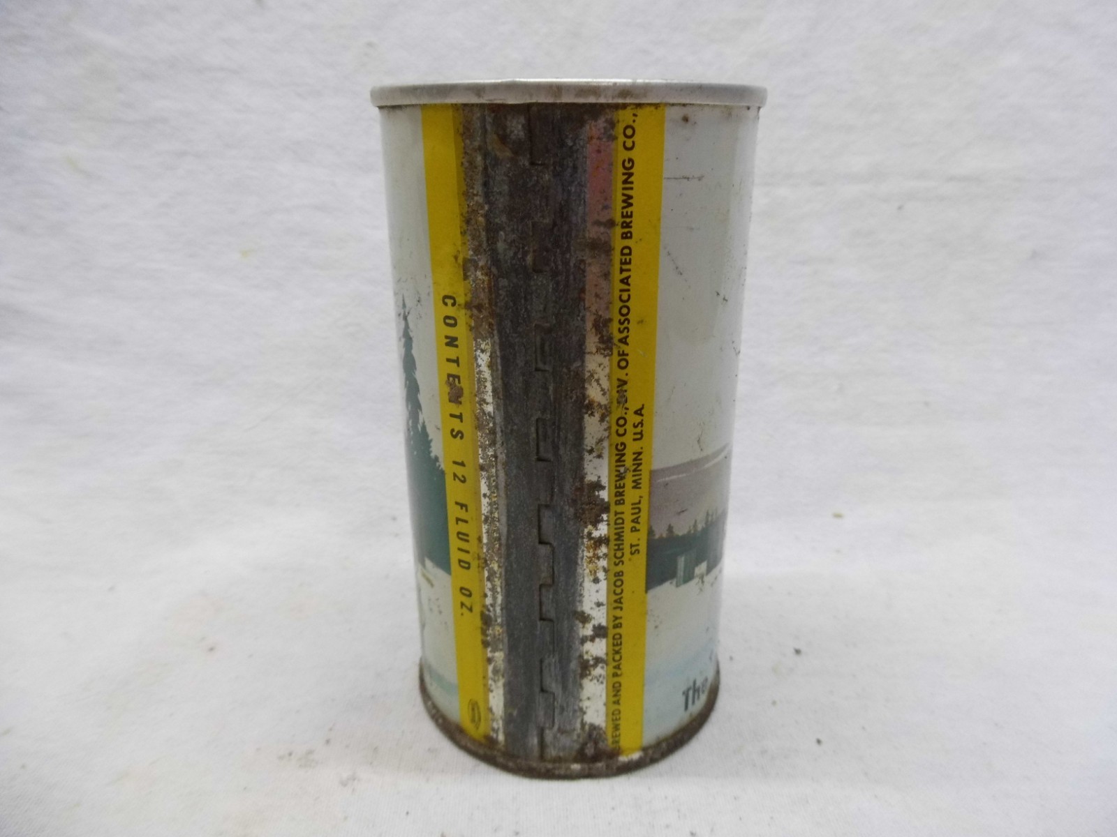 SCHMIDT DRAFT ICEFISHERMAKER BEER CAN~SCHMIDT DIV OF ASSOCIATED ST PAUL, MN