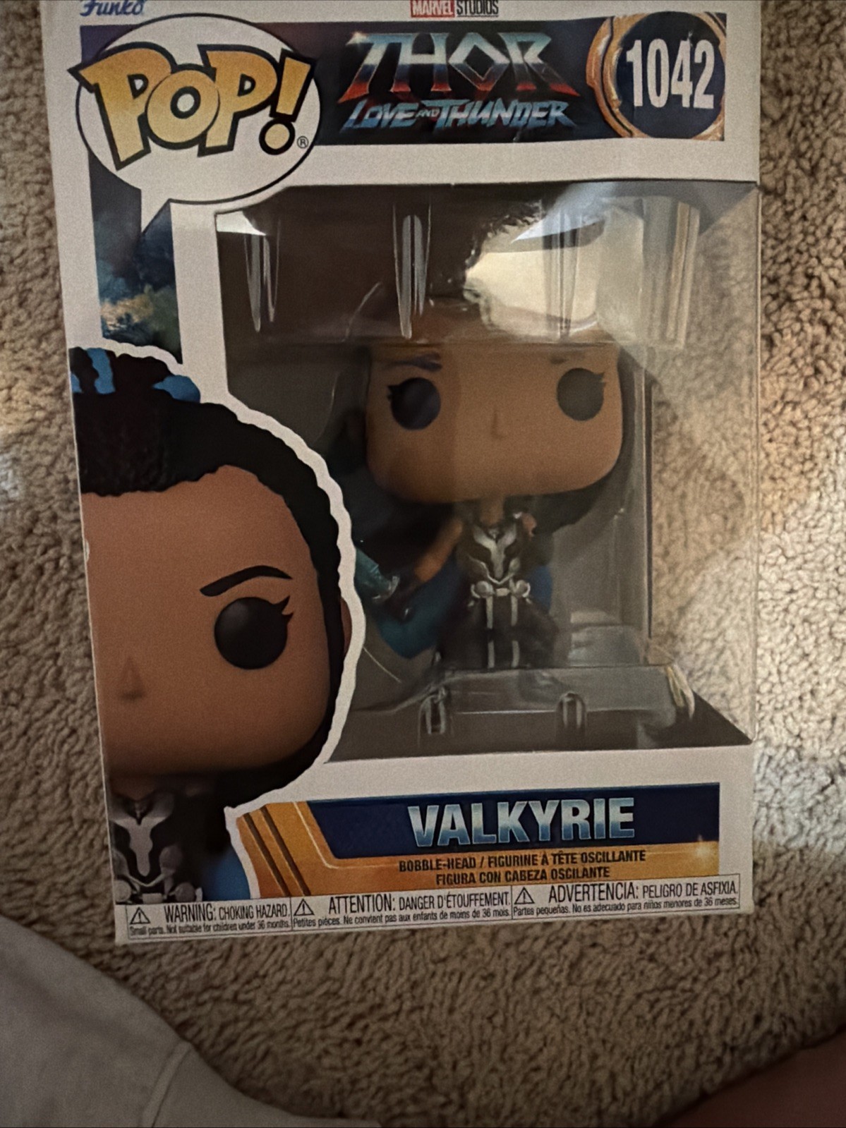 Funko Pop! Marvel Thor: Love and Thunder Valkyrie Vinyl Bobble-Head #1042