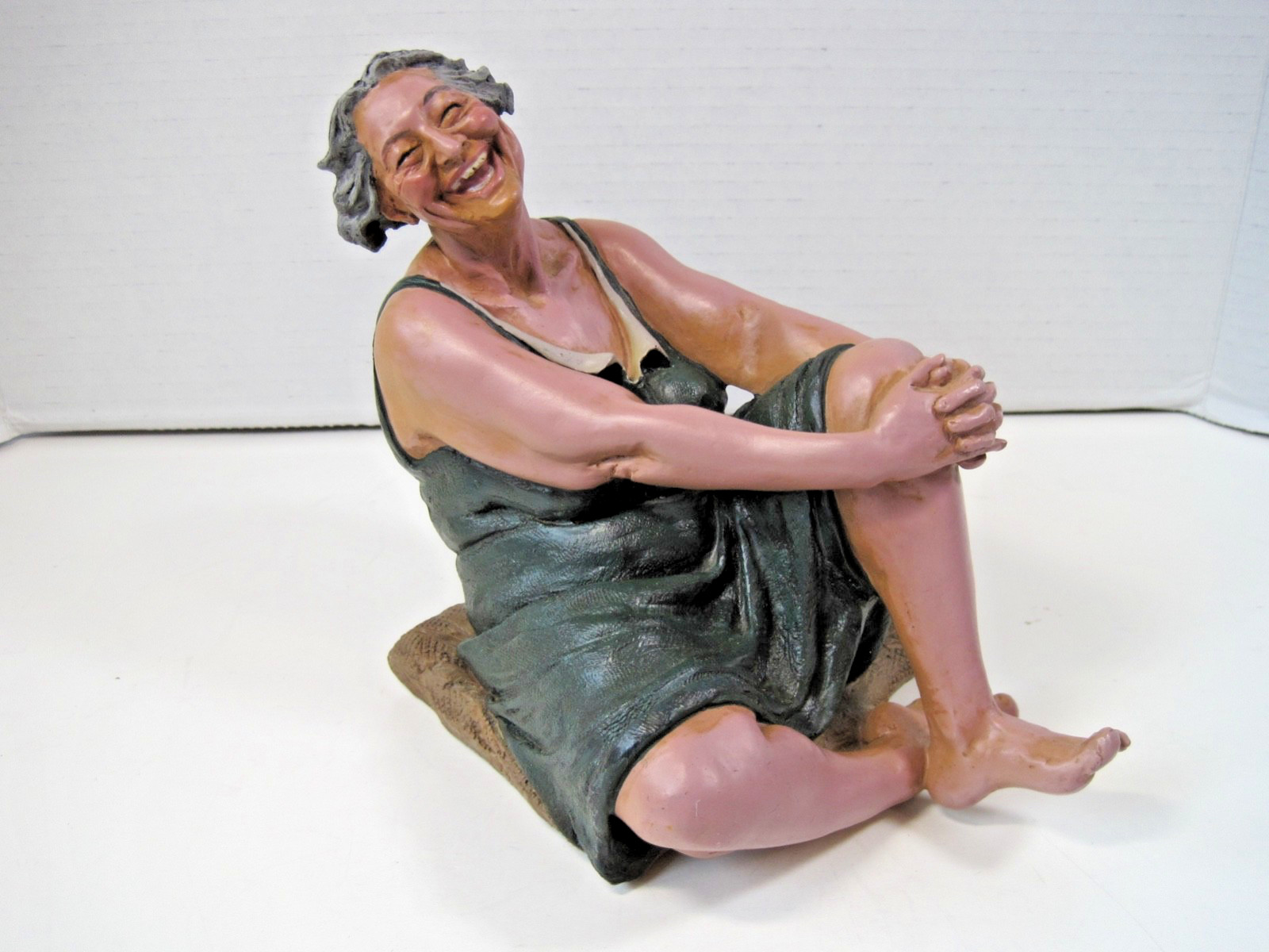 VTG BUONAIUTO A Little Company Shelly Michael GLADYS Sculpture Signed