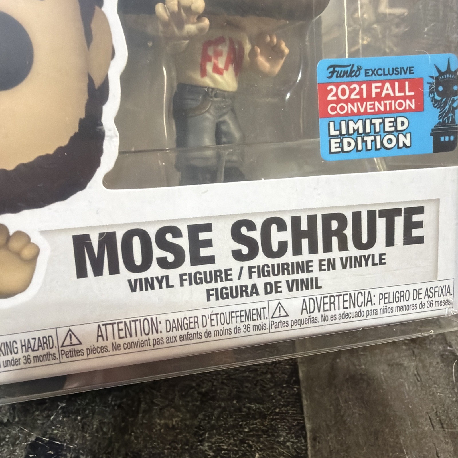 Funko Pop! The Office Mose Schrute #1179 New York Comic Con Exclusive 2021 NiB
