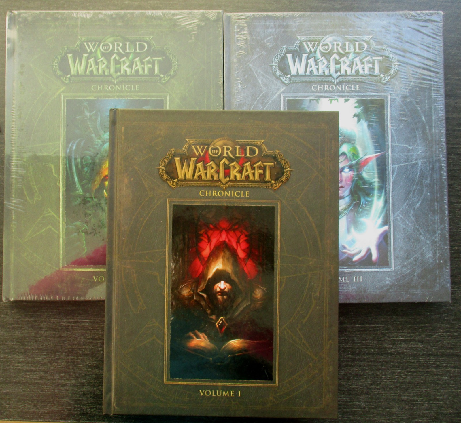 World of Warcraft Chronicle volumes 1, 2, & 3 (HC, 2016) vol 1 VG, vol 2 & 3 NEW