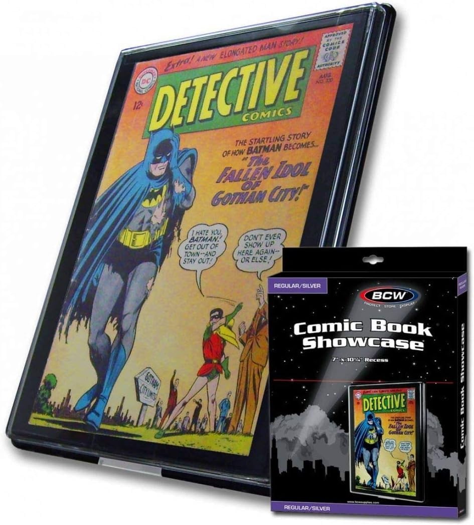 BCW Comic Book Showcase Frame – 1 Pack | Current/Modern Age 1 Pack, Current