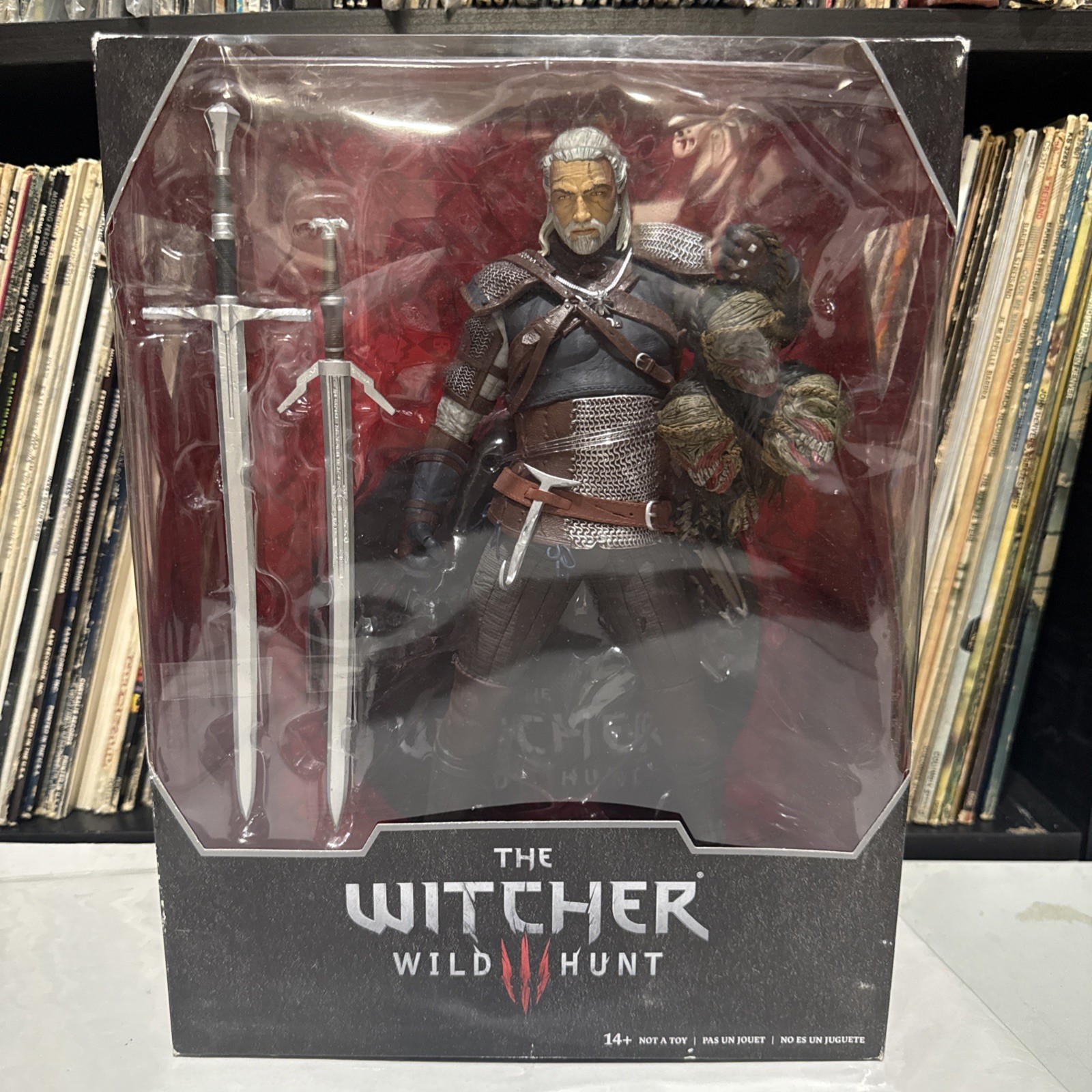 McFarlane Toys The Witcher 3: The Wild Hunt Geralt of Rivia 12″ Action Figure Br