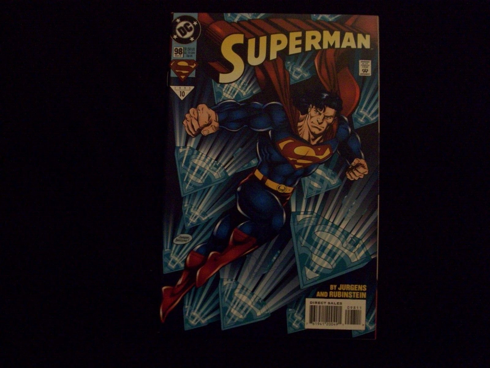 1995 DC COMICS SUPERMAN # 98 in CHANGES