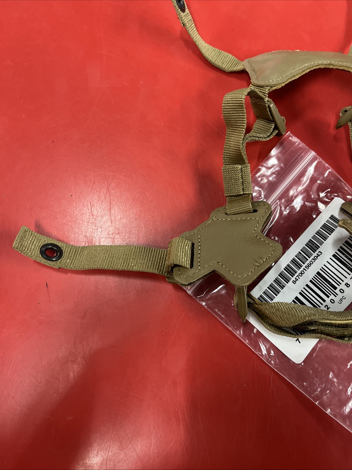 USGI USMC LMW LMCH Chin Strap Medium/Large Coyote Lightweight Marine Helmet