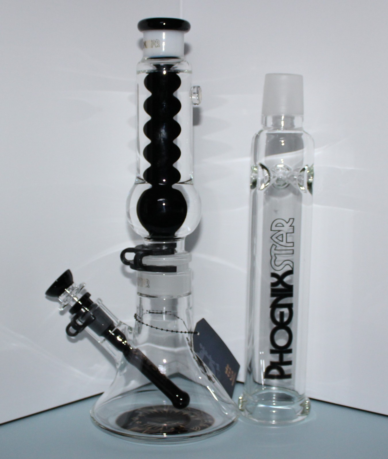 12″ FREEZE BONG WATER PIPE W/ 15″ STRAIGHT TUBE ATTACHMENT WATER PIPE