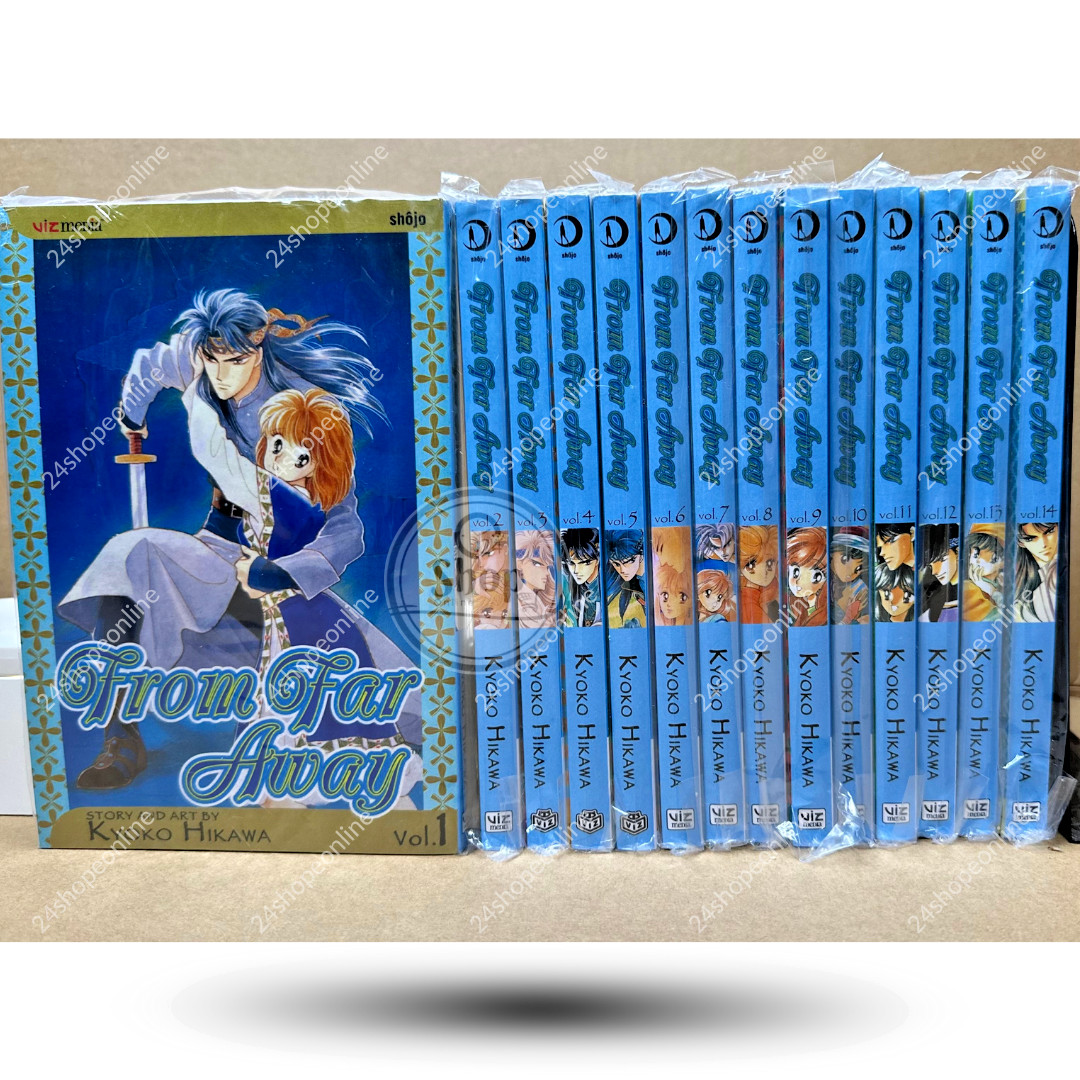 From Far Away Manga Vol.1-14 Half/Full Set English Comic by Kyoko Hikawa – NEW