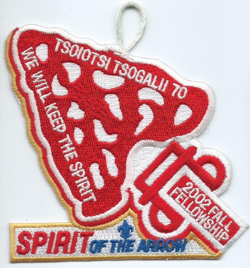 Tsoiotsi Tsogalii Lodge 70, 2002 Fall Fellowship