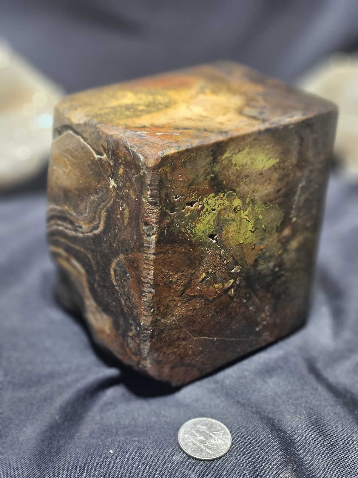 Biggs Jasper “Cube” Specimen Unpolished UNFINISHED (5lbs 14oz)