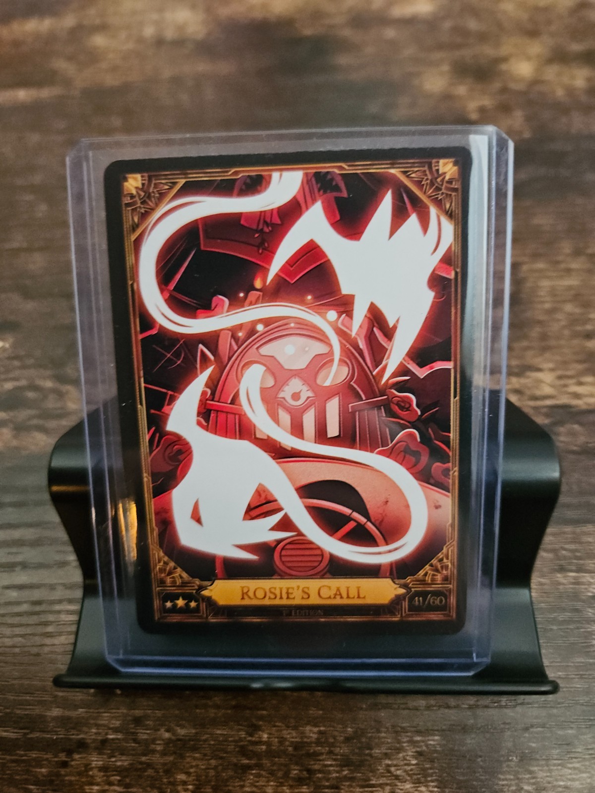Hazbin Hotel Rosie’s Call 41/60 Season 2 1st Edition Trading Card