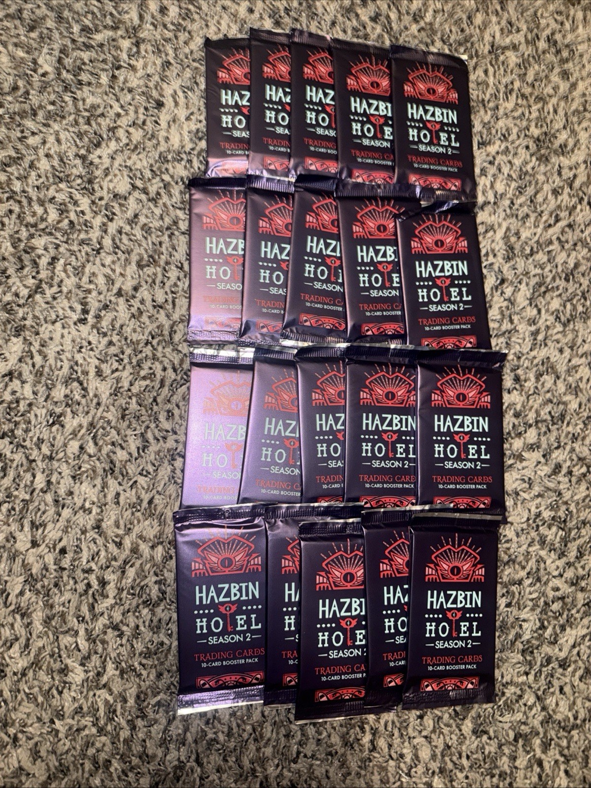 Hazbin Hotel Season 2 Trading Cards Booster Pack 1st Edition Sealed (20 Packs)