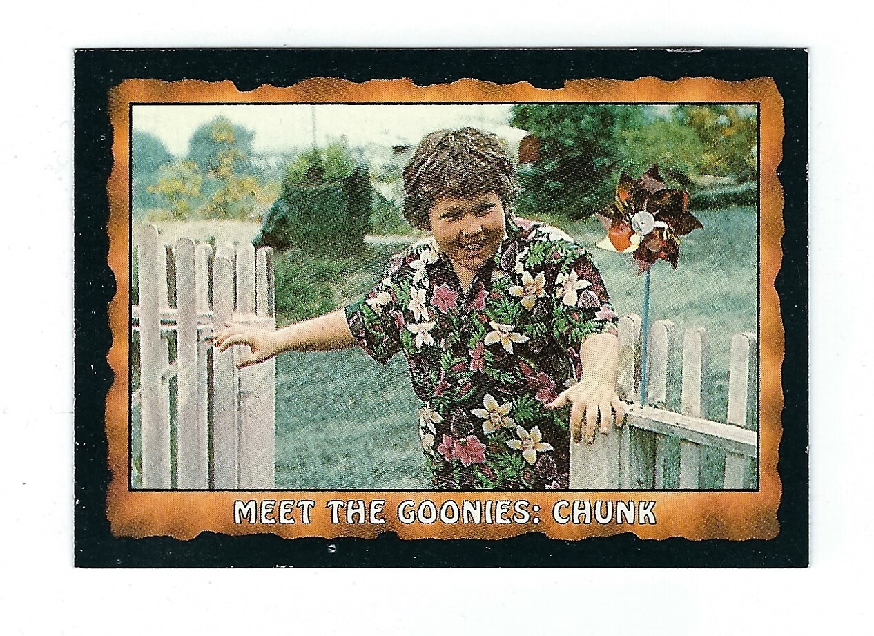 The Goonies 1985 Topps Movie Cards and Stickers. You Pick. NM-MT