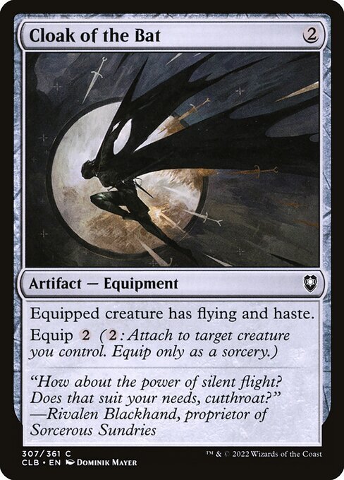 [MTG] Cloak of the Bat (307) (CLB) NM