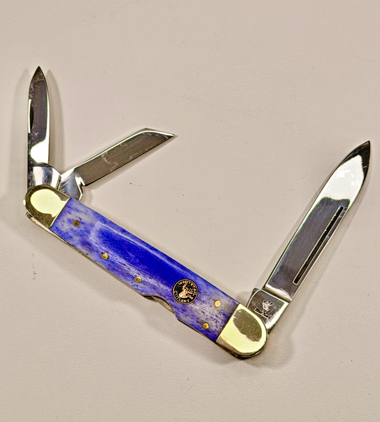 WHITETAIL CUTLERY — 3.8″ LOCKBACK WHITTLER with GERMAN STEEL — NEW in BOX