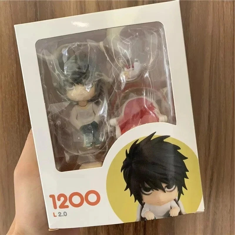 NEW 10CM Death Note Nendoroid L 2.0 1200 Lawliet PVC Anime Action Figure NEW USA